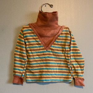 70s baby turtleneck sweater vintage